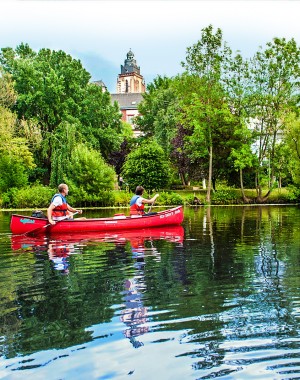 Canoeing in Wetzlar