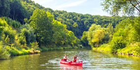 Kanu Tagestour Diez bis Laurenburg