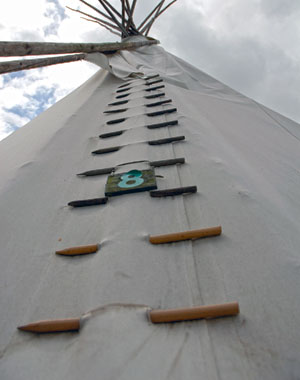 Tipi Entrance