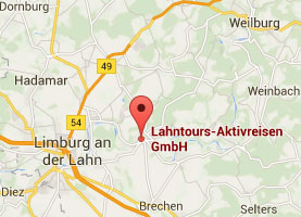 Lahntours Karte Map Campingplatz Runkel