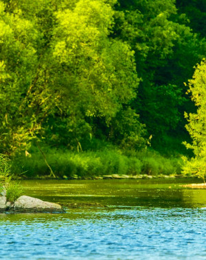 Canoeing on the Lahn Canoeing on the Lahn