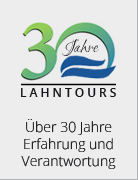 30 Jahre Lahntours. 30 Jahre Erfahrung und Verantwortung.